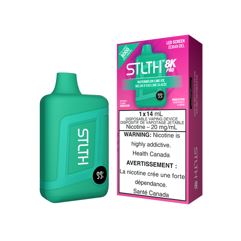 STLTH 8K Pro - Disposable E-Cig (EXCISE TAXED) (8000 Puffs)