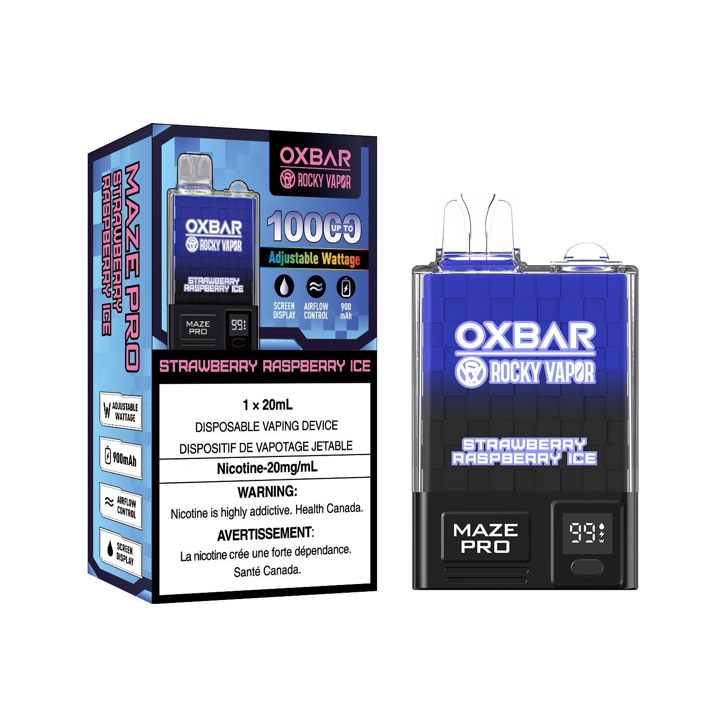 Oxbar Maze Pro - Disposable E-Cig (EXCISE TAXED) (10000 Puffs)
