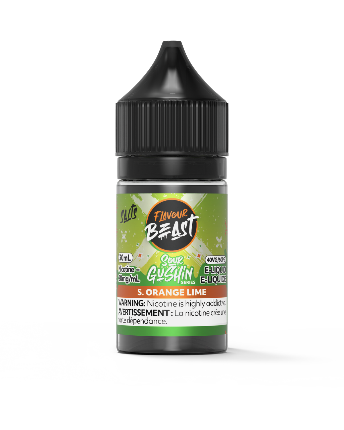 Sour Gushin S. Orange Lime by Flavour Beast Salt - 30ml