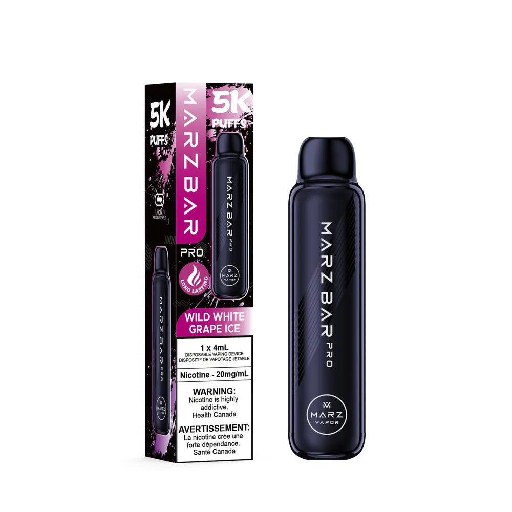 Wild White Grape Ice Marz Bar Pro - Disposable 5K