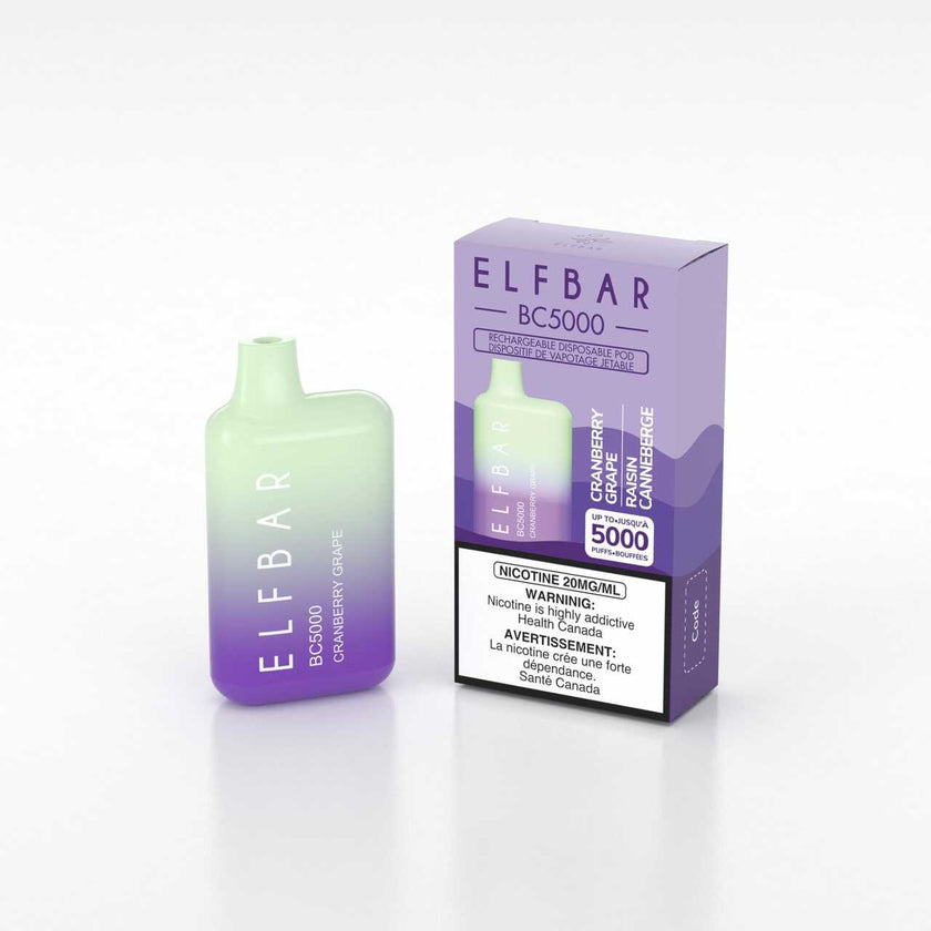 Elf bar - Disposable E-Cig (EXCISE TAXED) (5000 Puffs)