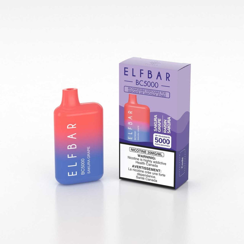 Elf bar - Disposable E-Cig (EXCISE TAXED) (5000 Puffs)