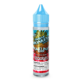 Twelve Monkeys Hakuna Iced 60mL e-liquid bottle with a blue cap and tropical-themed label.