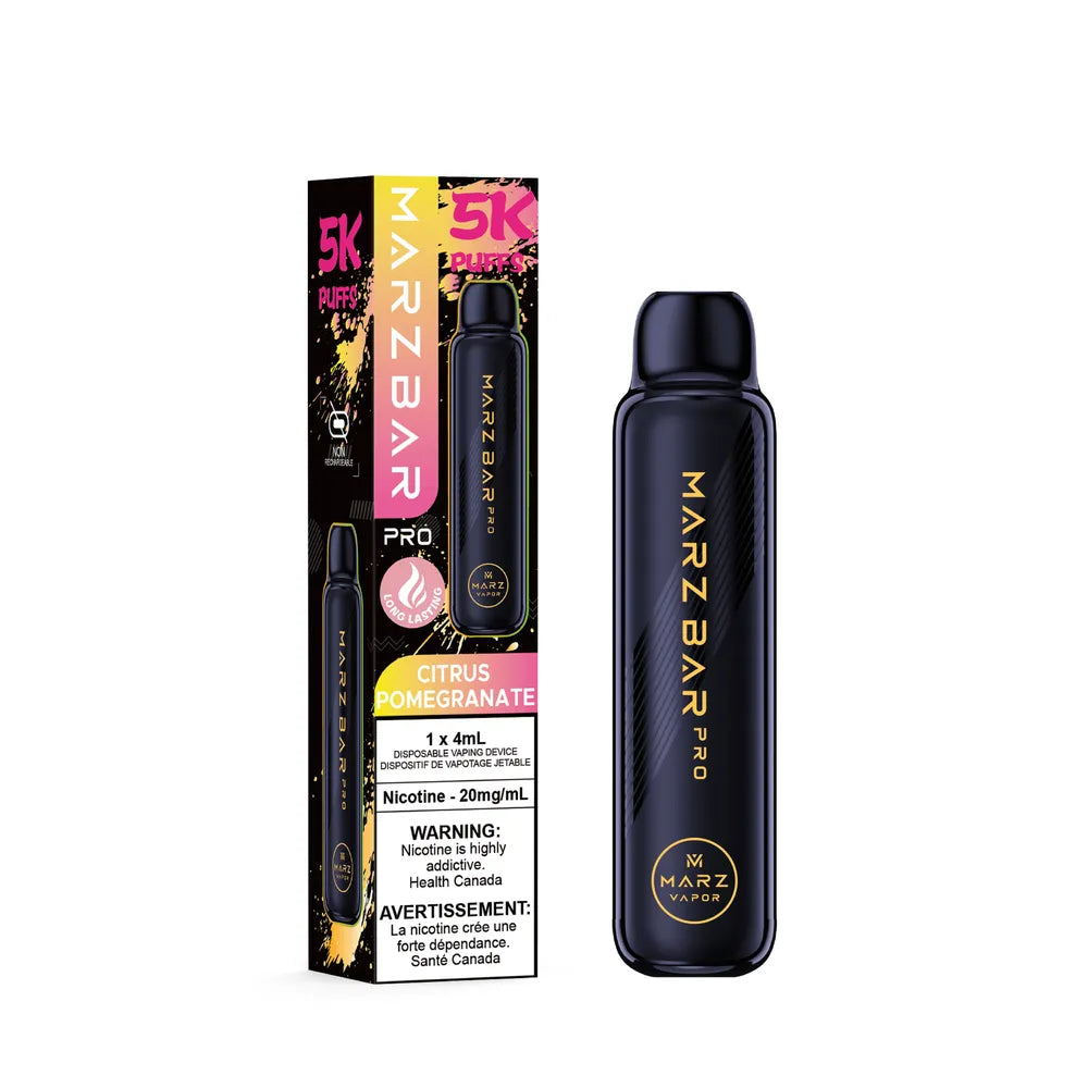 Citrus Pomegranate Marz Bar Pro - Disposable 5K