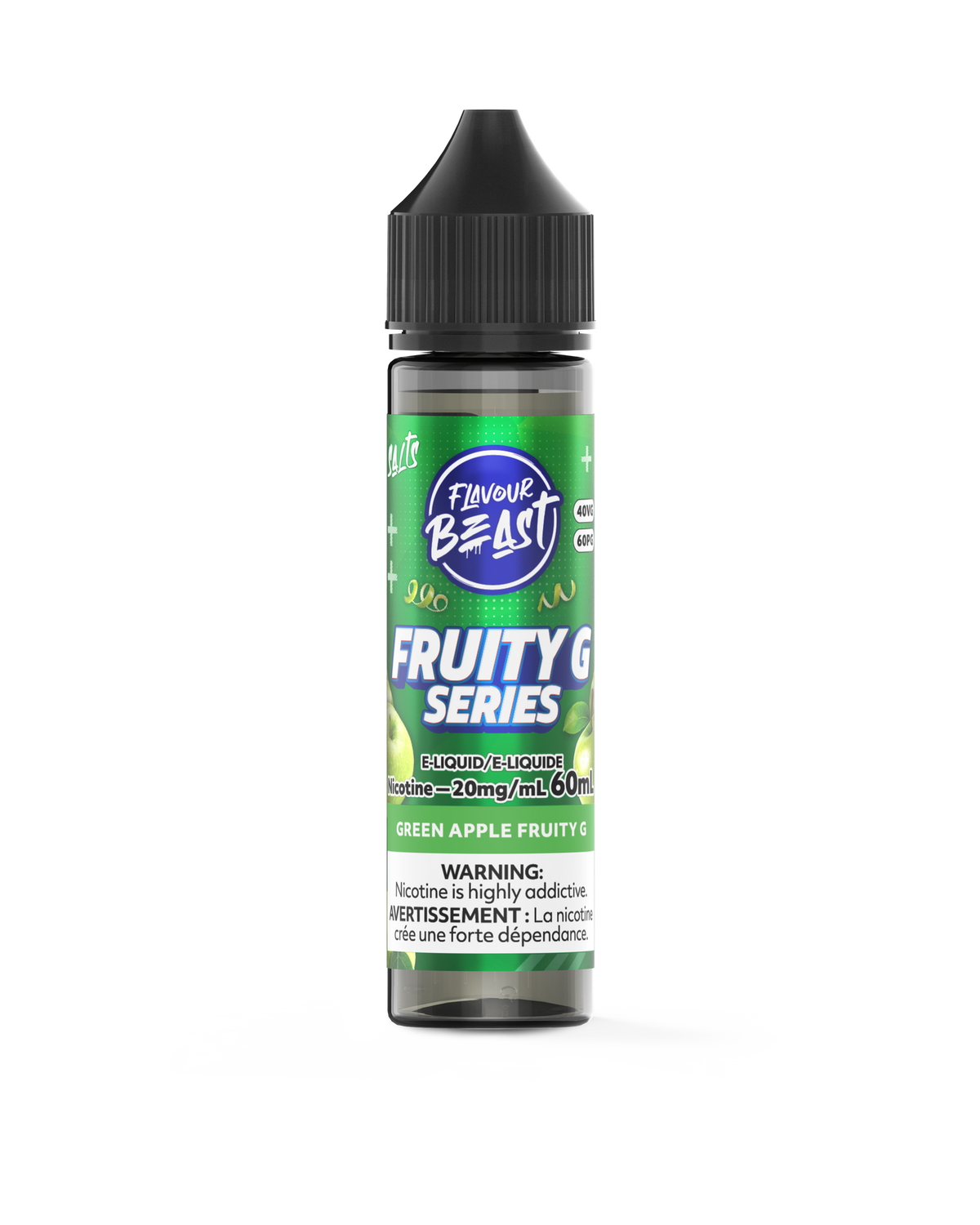 Green Apple Fruity G by Flavour Beast Salt - 60ml