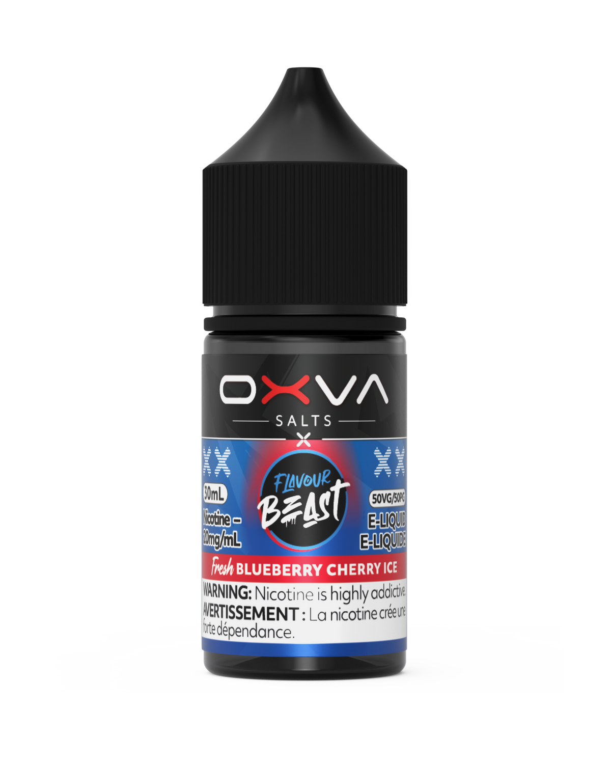 Fresh Blueberry Cherry Ice by Flavour Beast x OXVA E-Liquid Salt