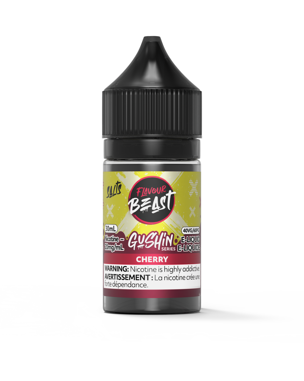 Gushin Cherry by Flavour Beast Salt - 30ml