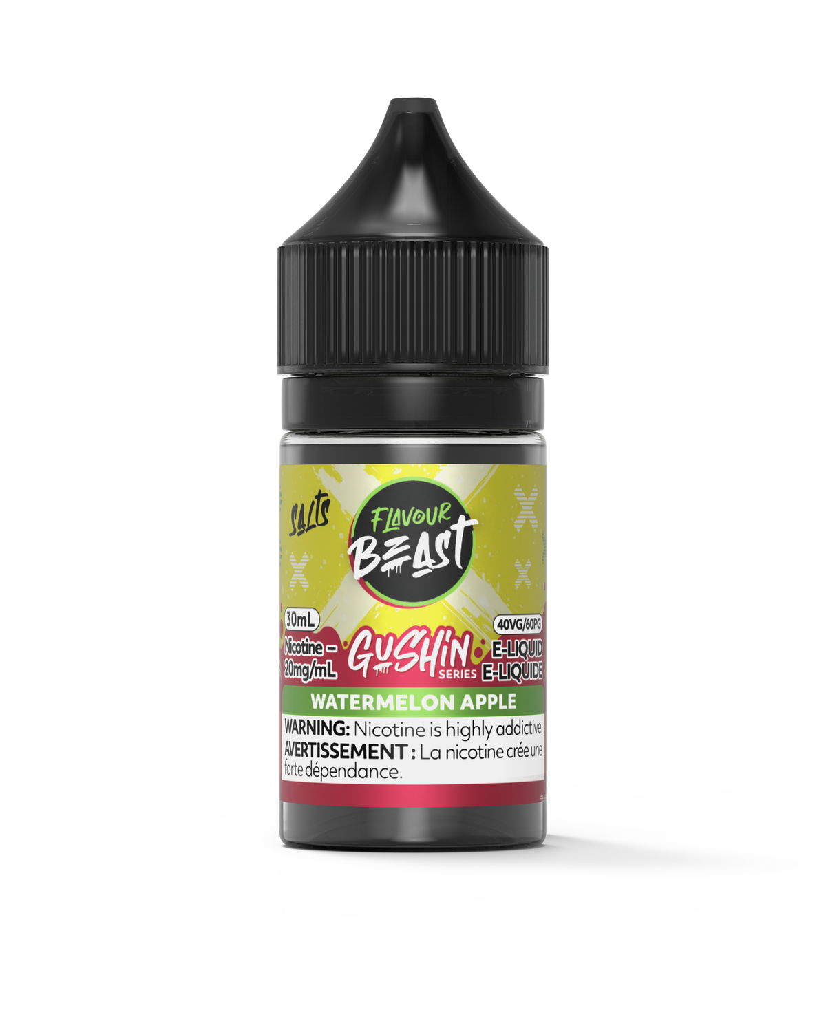 Gushin Watermelon Apple by Flavour Beast Salt - 30ml