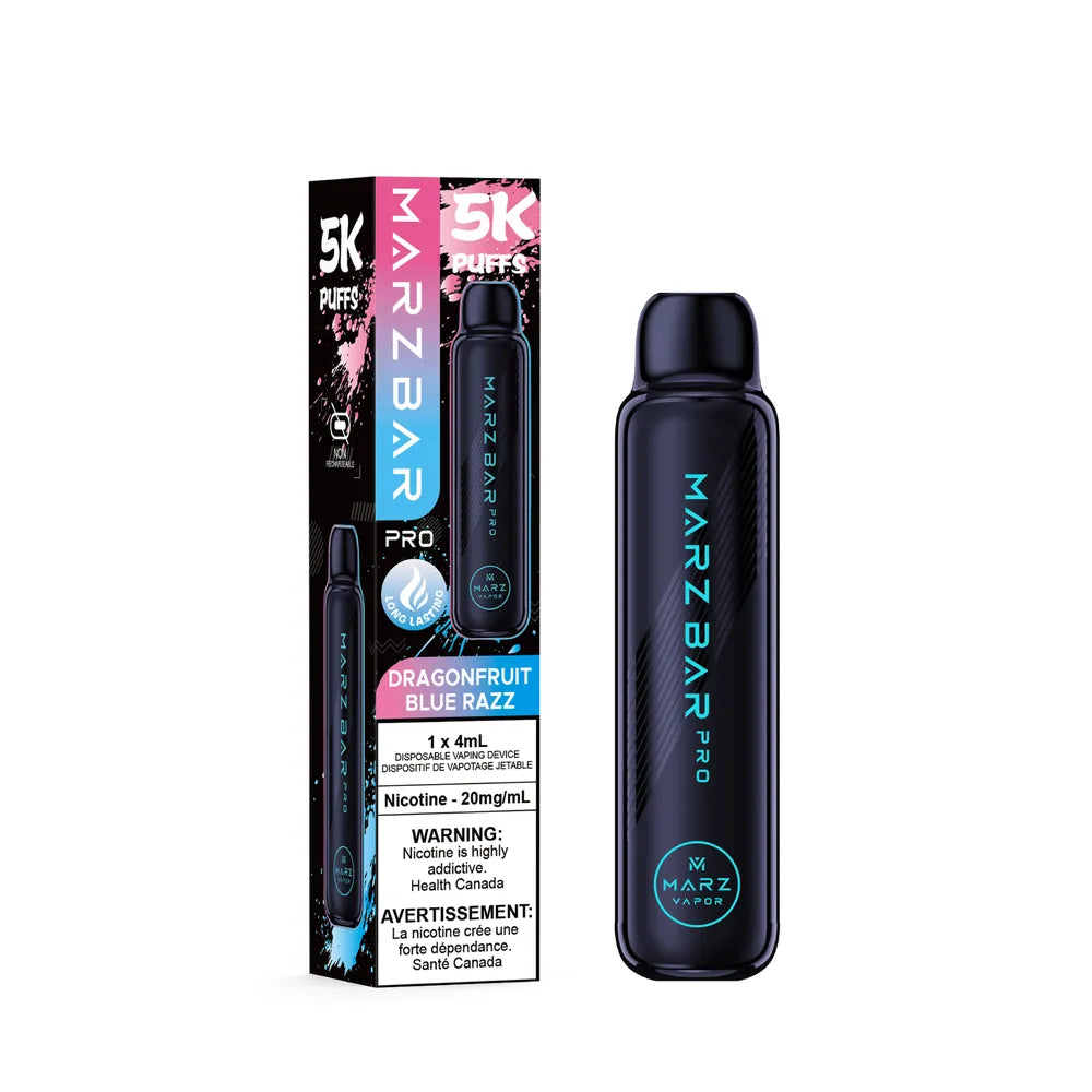 Dragonfruit Blue Razz Marz Bar Pro - Disposable 5K