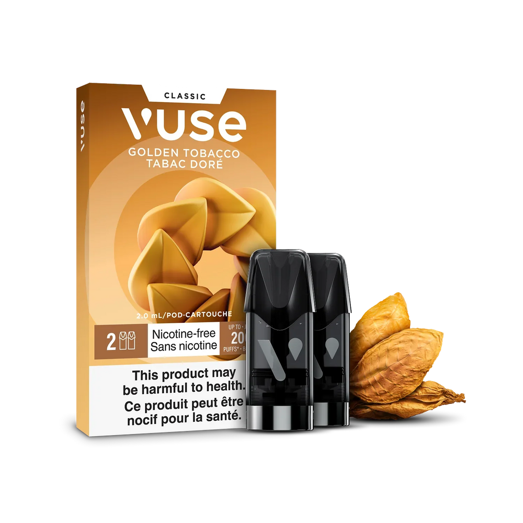 Golden Tobacco Zero Nic Vuse Pods Classic by VUSE — view 1