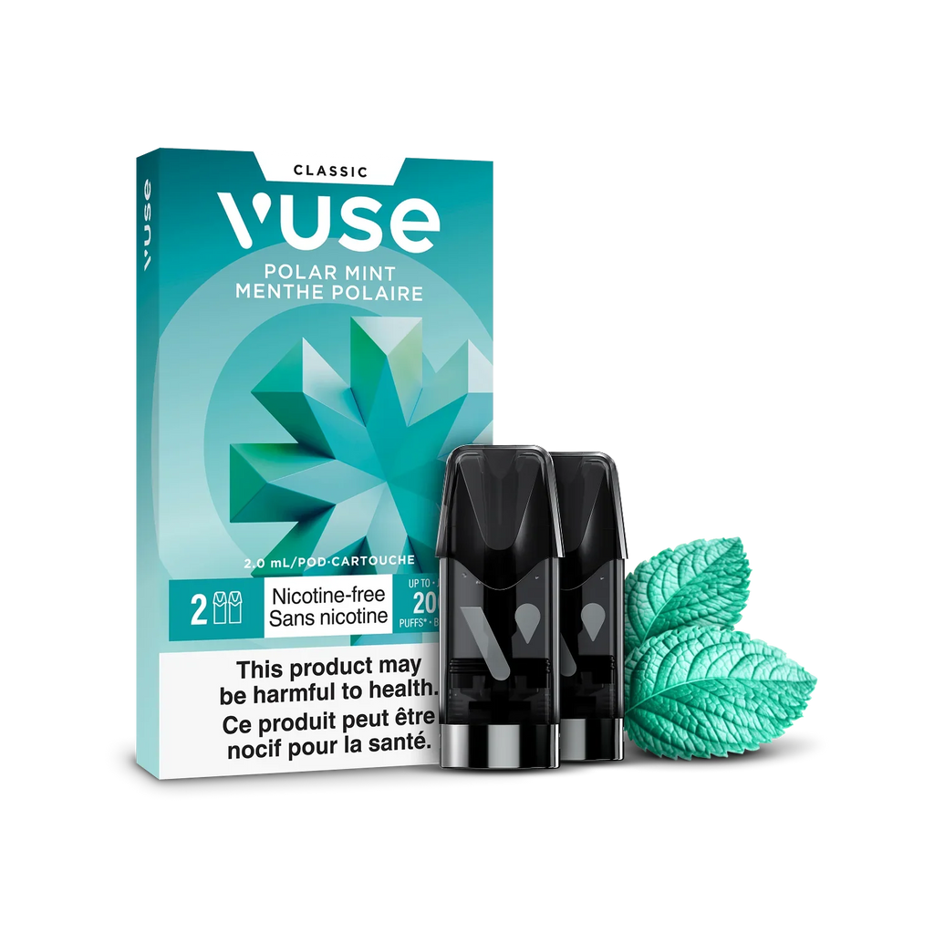 Polar Mint Zero Nic Vuse Pods Classic by VUSE — view 1