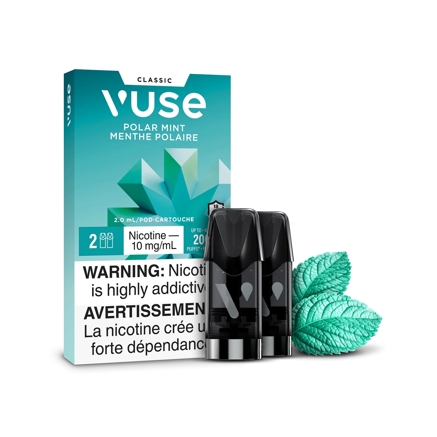 Polar Mint Vuse Pods Classic by VUSE — view 2