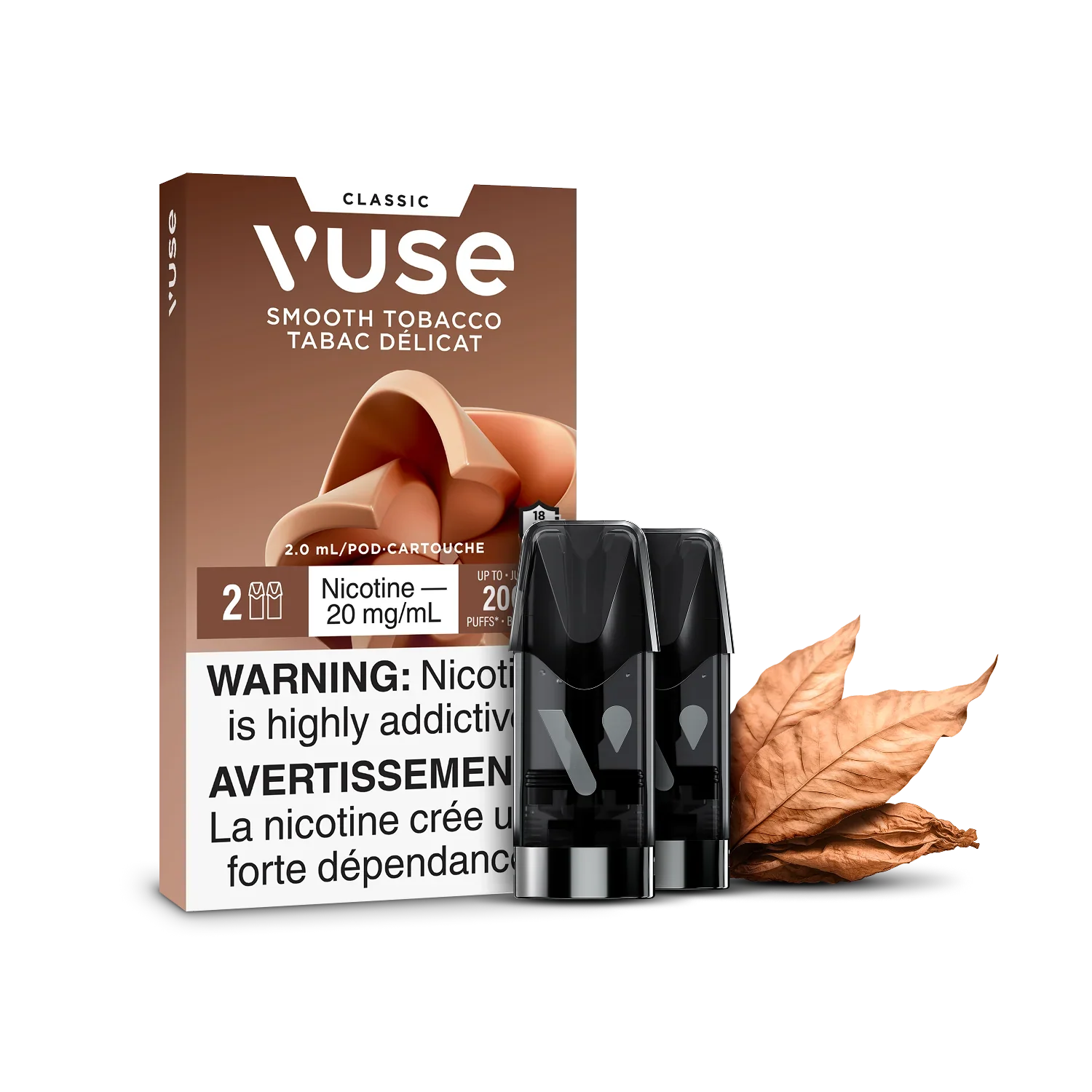 Smooth Tobacco Vuse Pods Classic