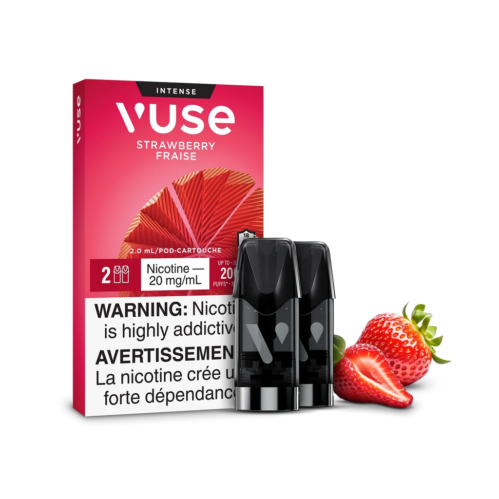 Strawberry Vuse Pods bold - view 1