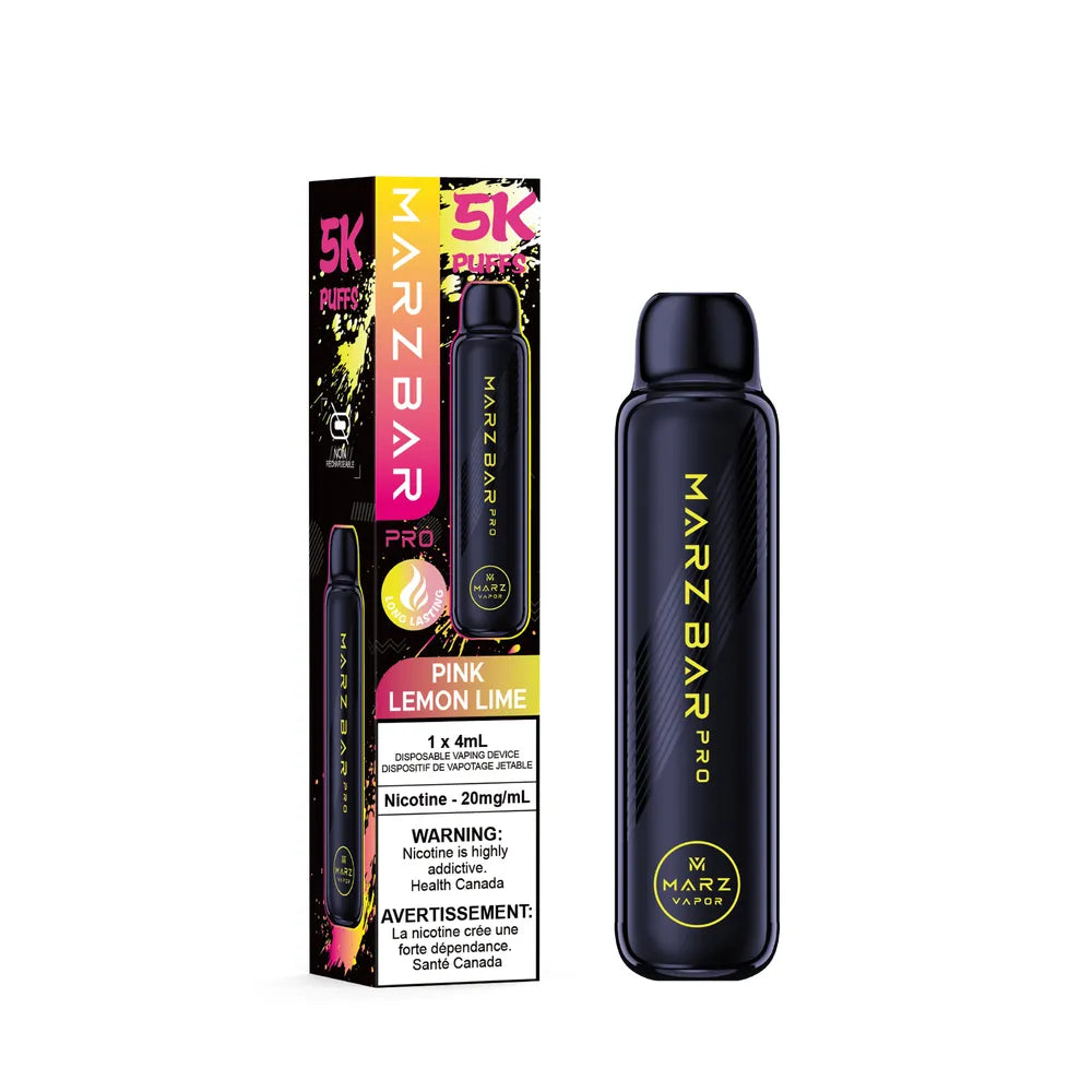 Pink Lemon Lime Marz Bar Pro - Disposable 5K