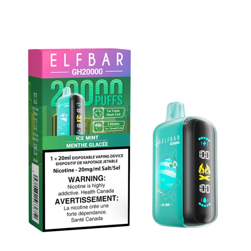 Ice Mint Elf Bar GH20000 - Disposable Vape