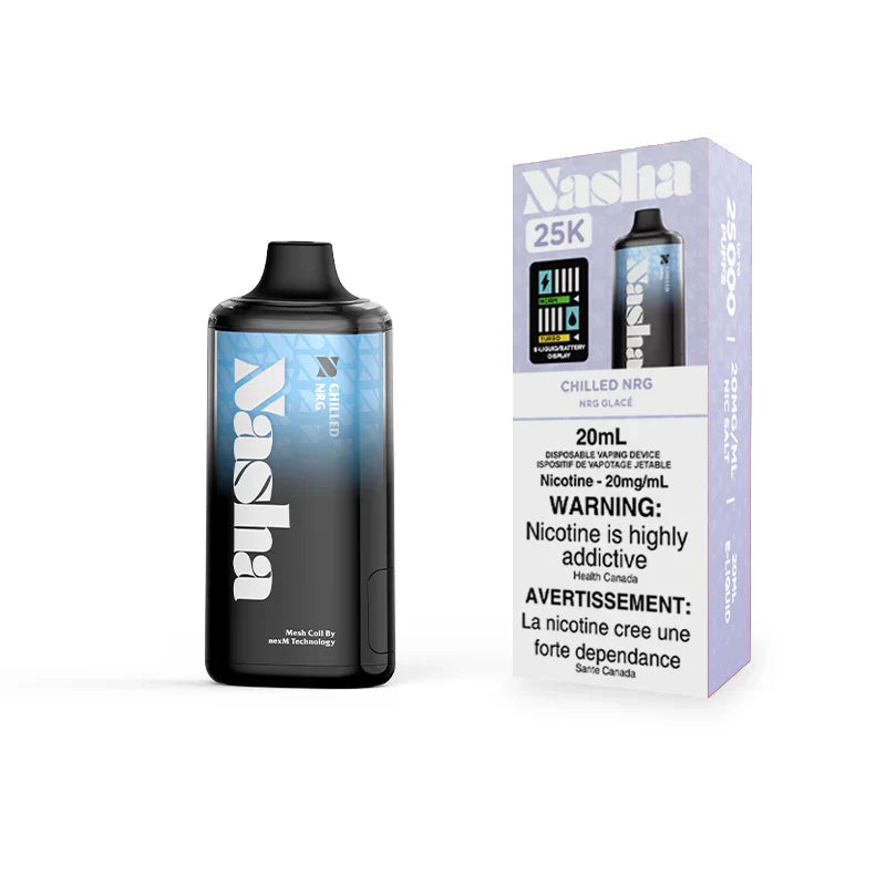 Chilled NRG/Liquid Spark Nasha 25K - Disposable Vape