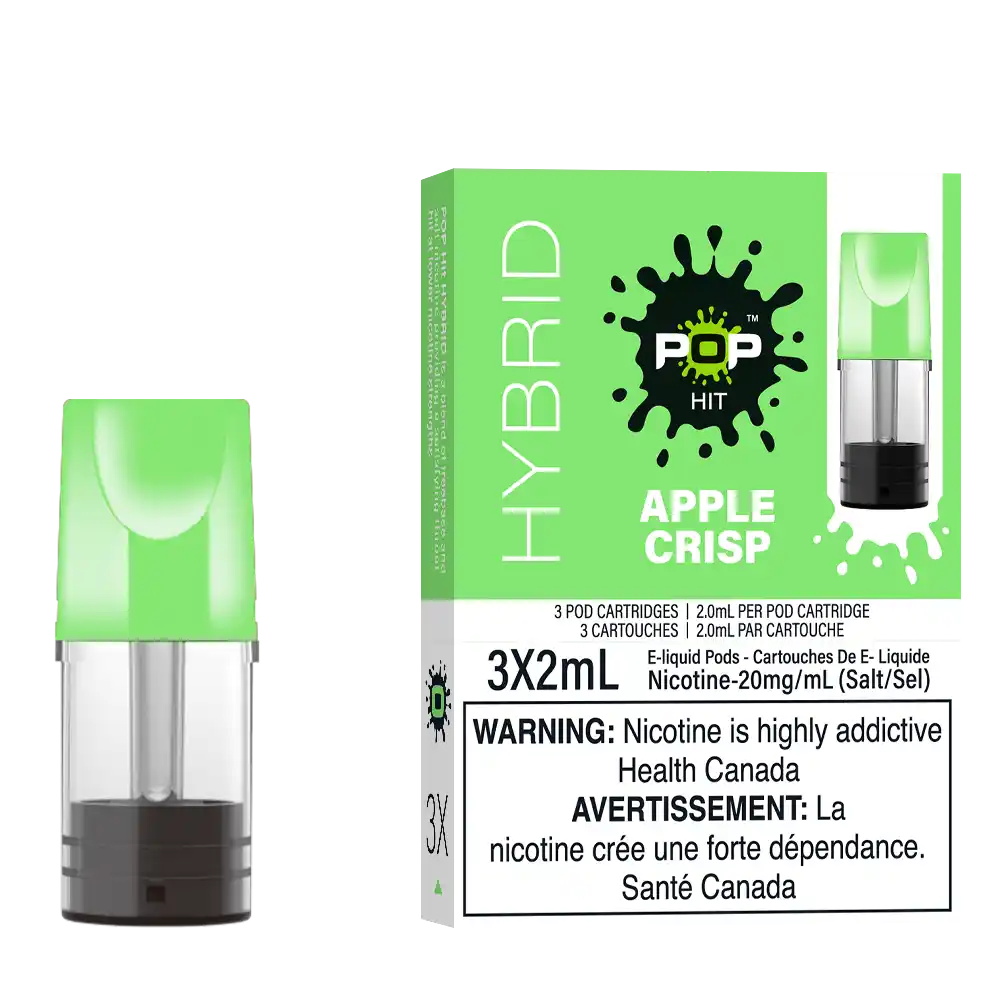 Apple Crisp Stlth Pods by Pop Hybrid