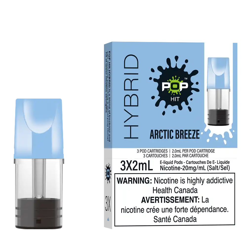 Arctic Breeze (Winterfresh) Stlth Pods by Pop Hybrid