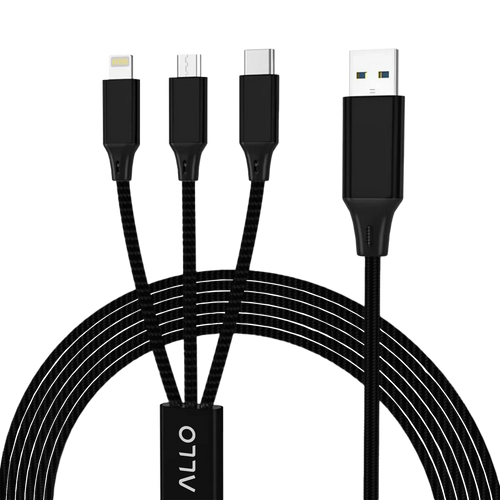 Allo 3 in 1 USB Charging Cable