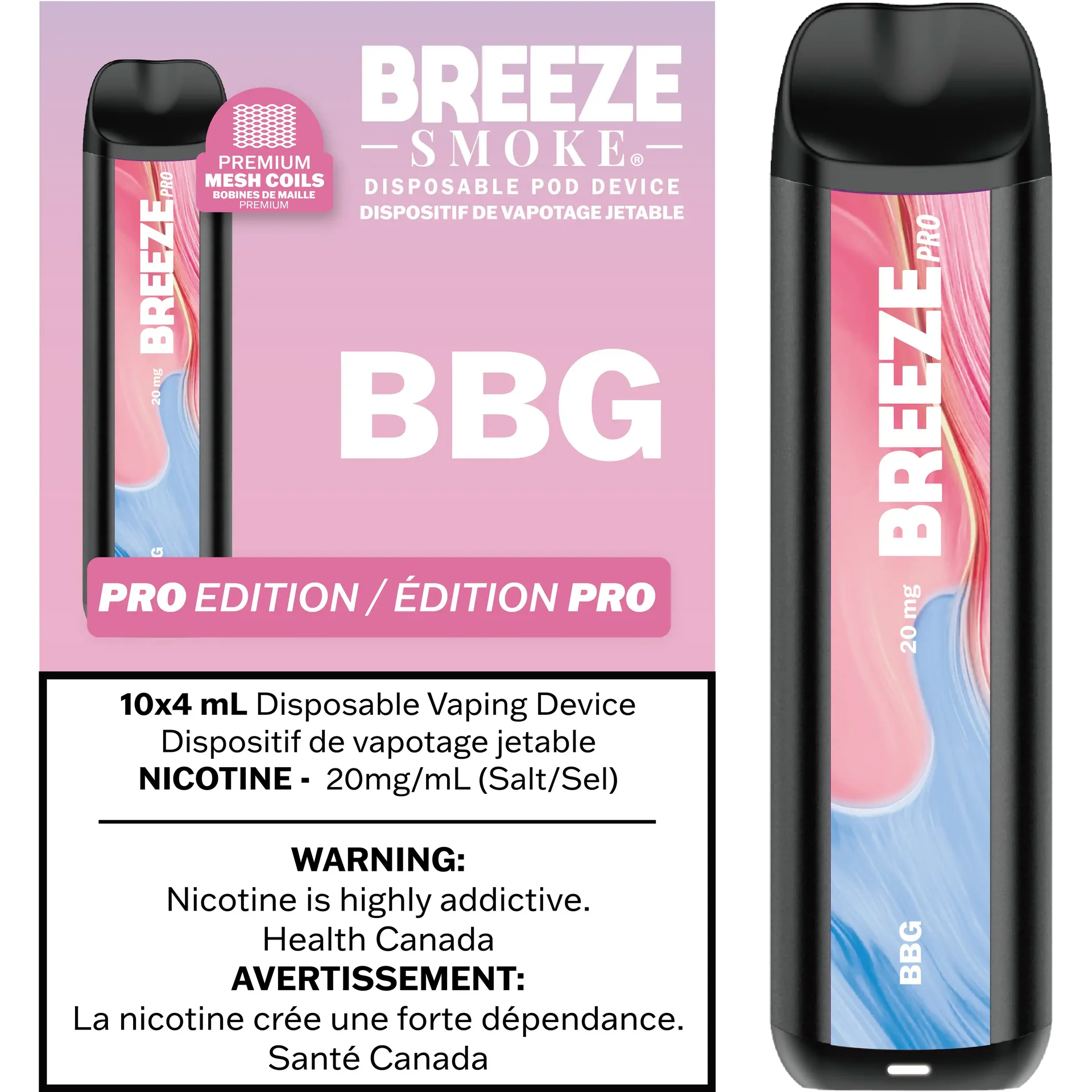 Breeze Pro 2K - Disposable Vape by BREEZE — view 5