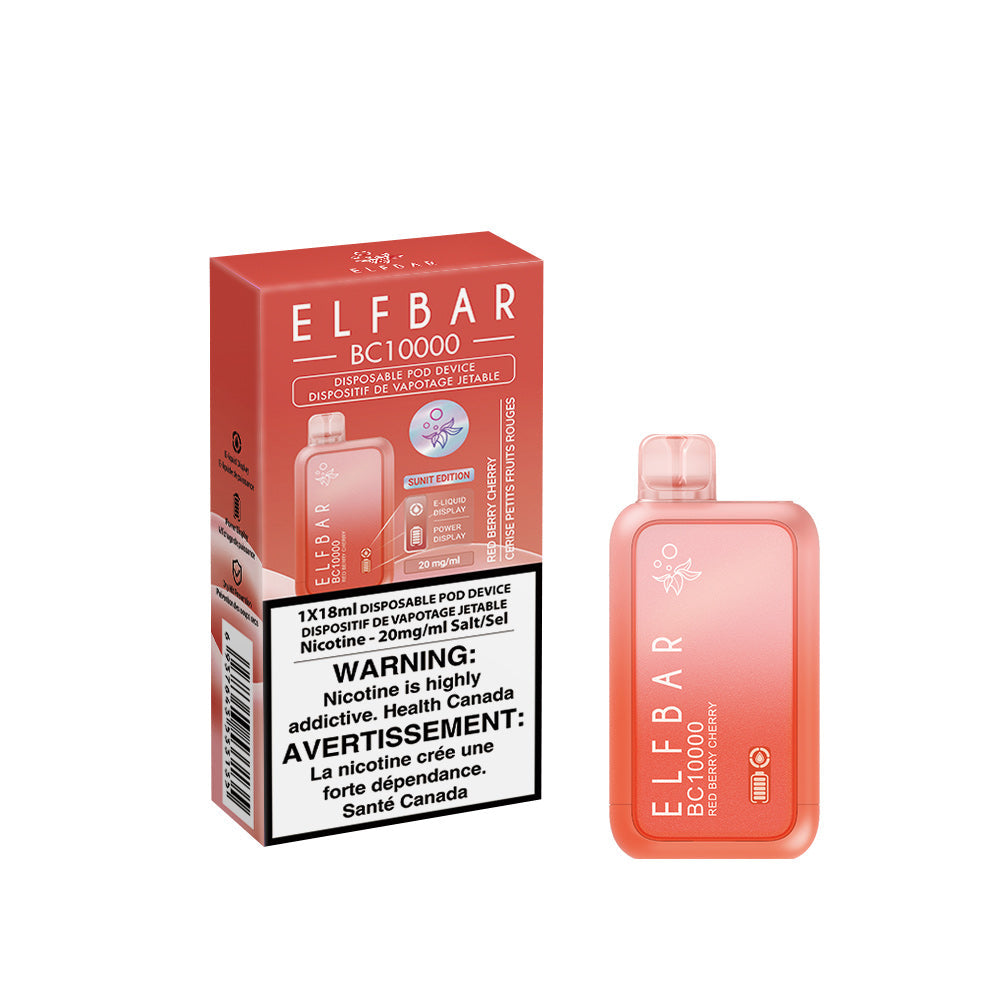Red Berry Cherry Elf Bar BC10000 - Disposable Vape