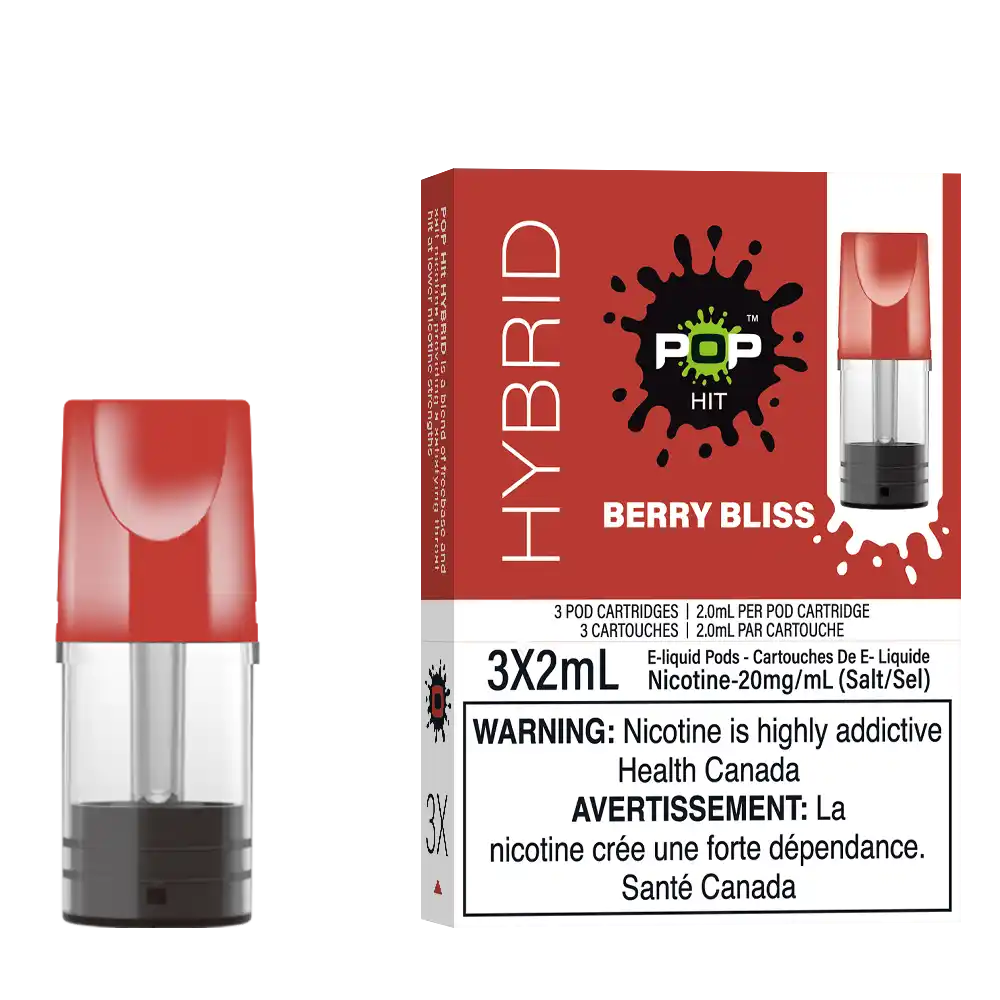 Berry Bliss (Peach Berry CDY) Stlth Pods by Pop Hybrid