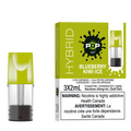Blueberry Kiwi Ice Stlth Pods by Pop Hybrid
