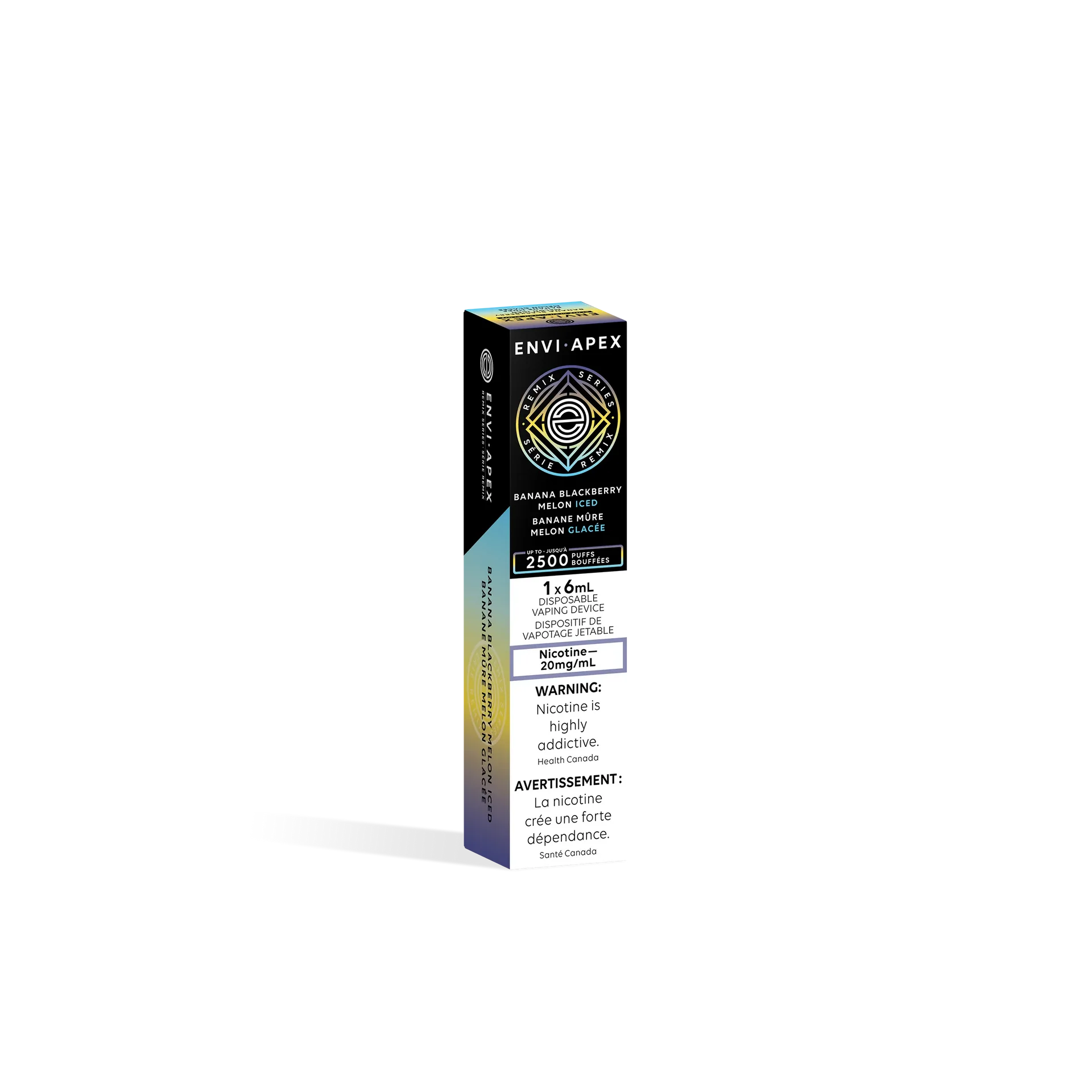 Banana Blackberry Melon Iced Apex 2500 - Disposable Vape