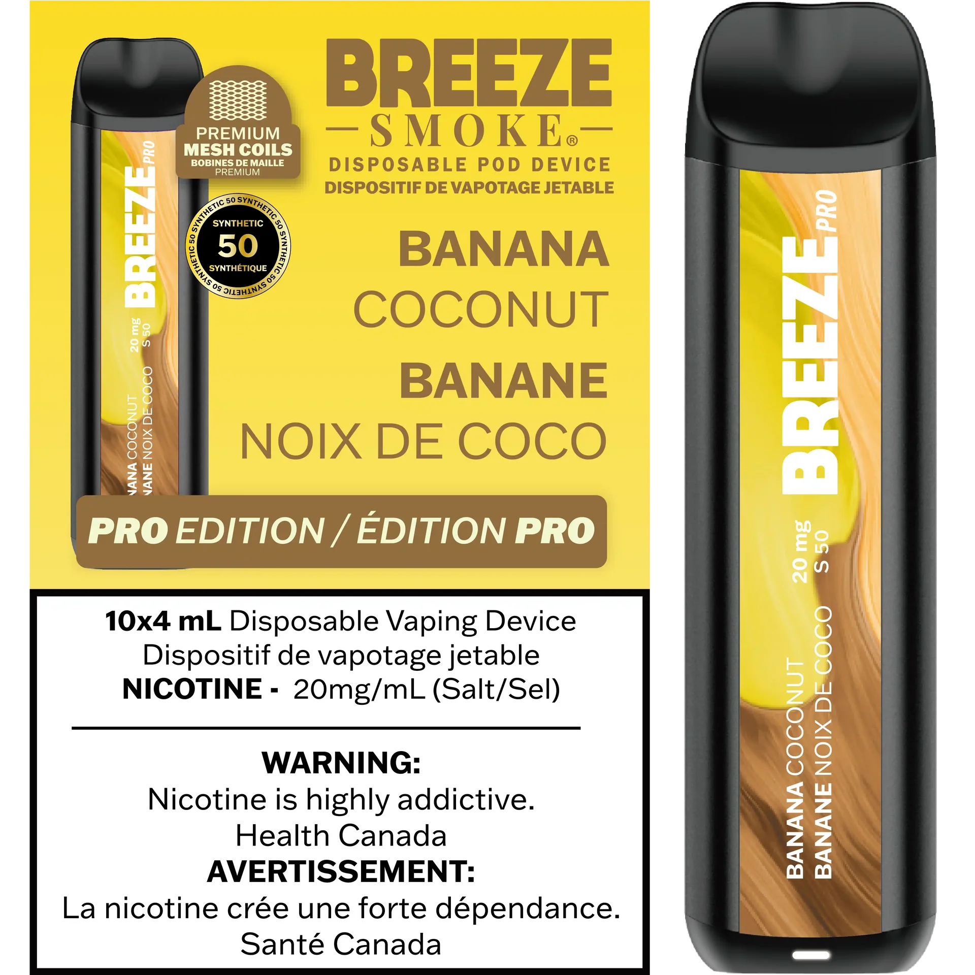 Breeze Pro 2K - Disposable Vape by BREEZE — view 2
