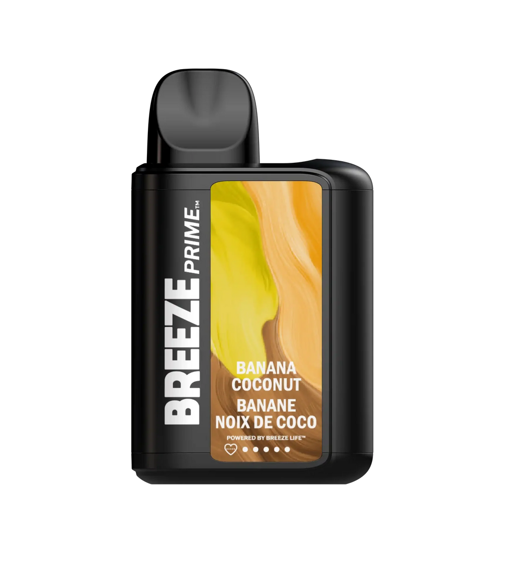 Banana Coconut Breeze Prime S50 - Disposable 6K by BREEZE — view 1