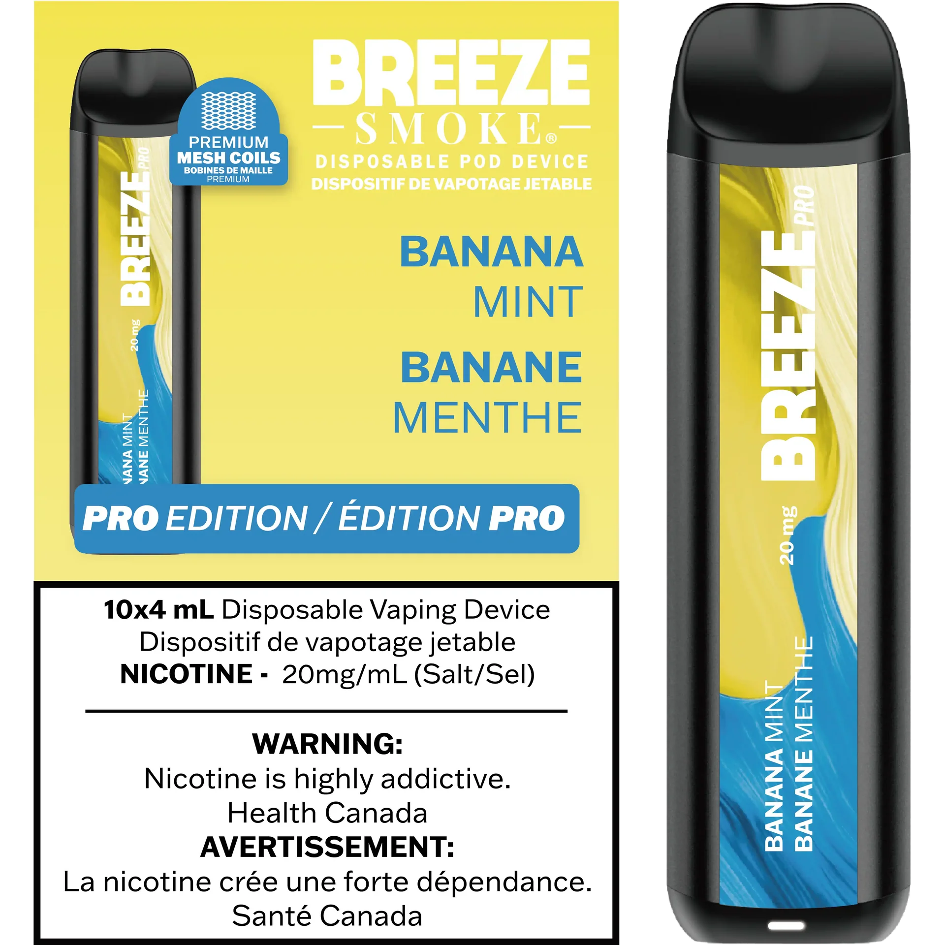 Breeze Pro 2K - Disposable Vape by BREEZE — view 3
