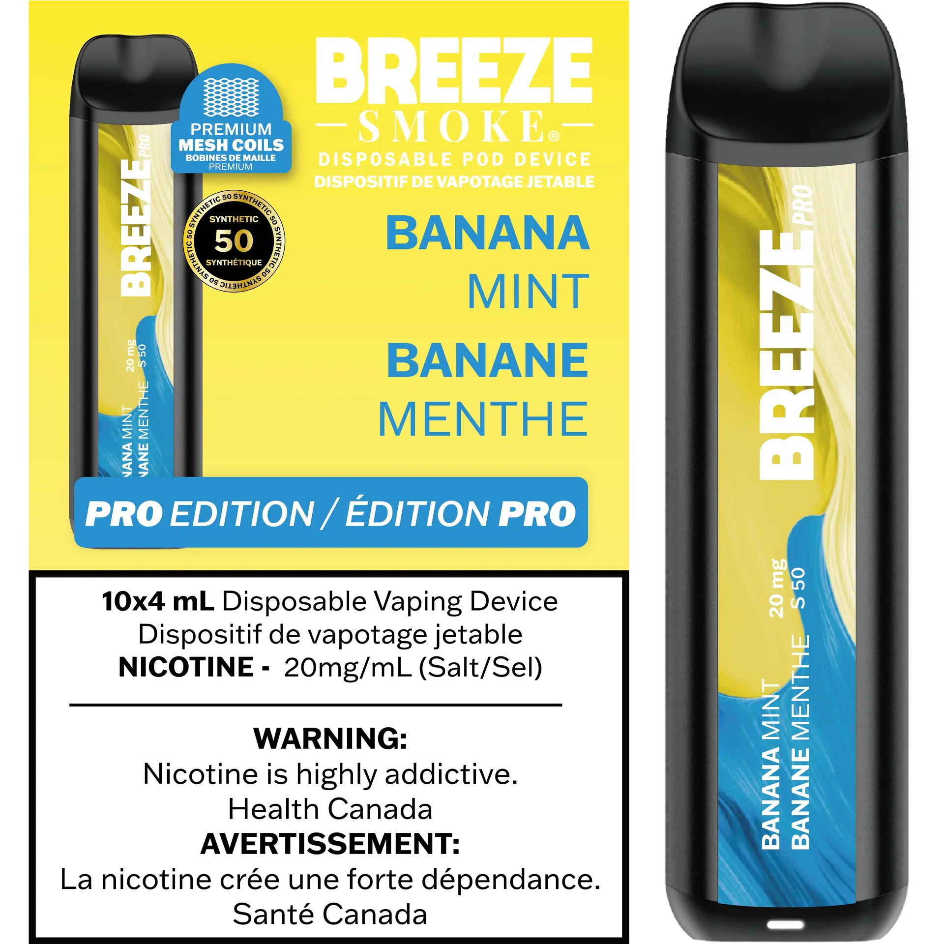 Breeze Pro 2K - Disposable Vape by BREEZE — view 4
