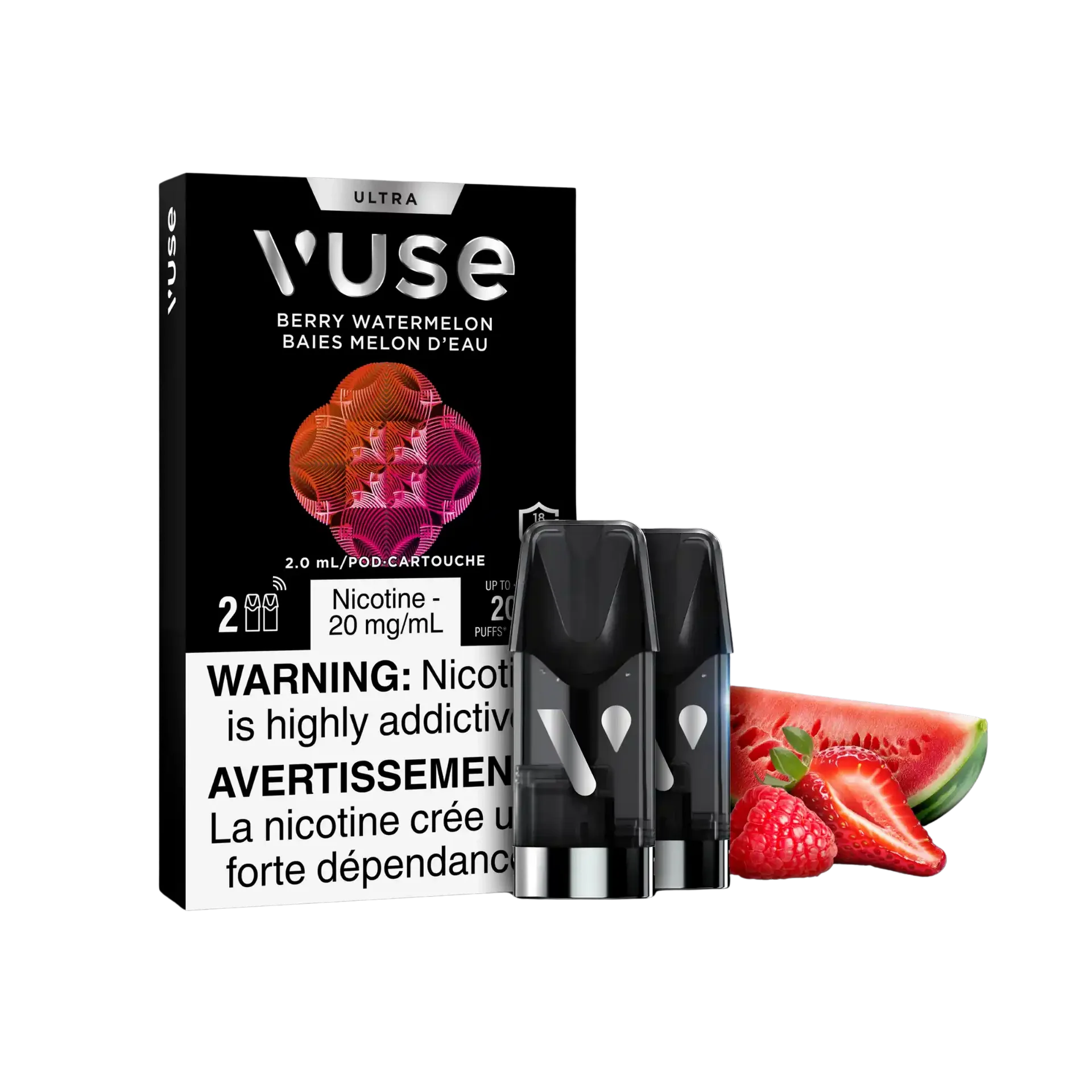Berry Watermelon Vuse Ultra Pods