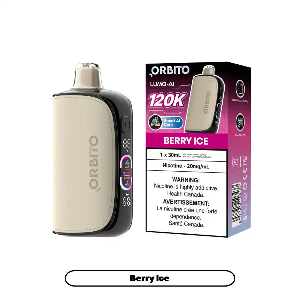 Berry Ice Orbito Lumo AI - Disposable 120K