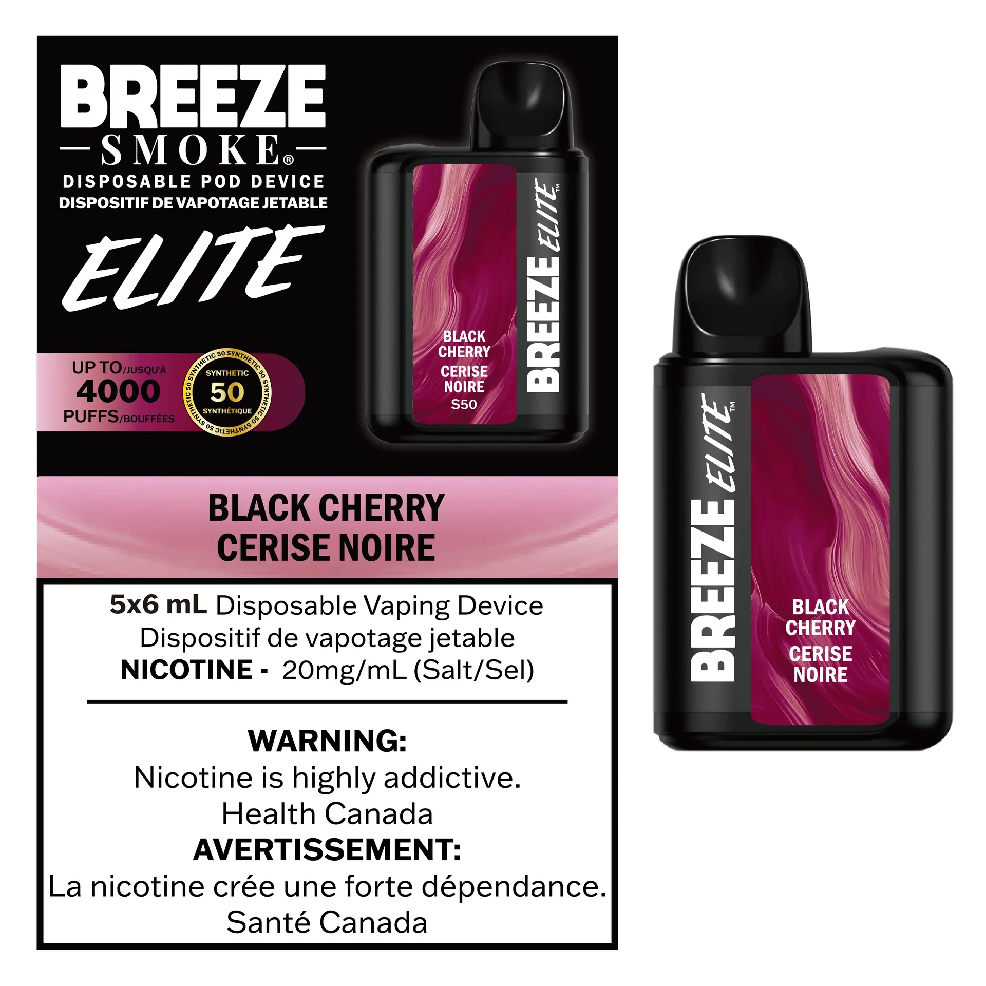 Breeze Elite 4K - Disposable Vape