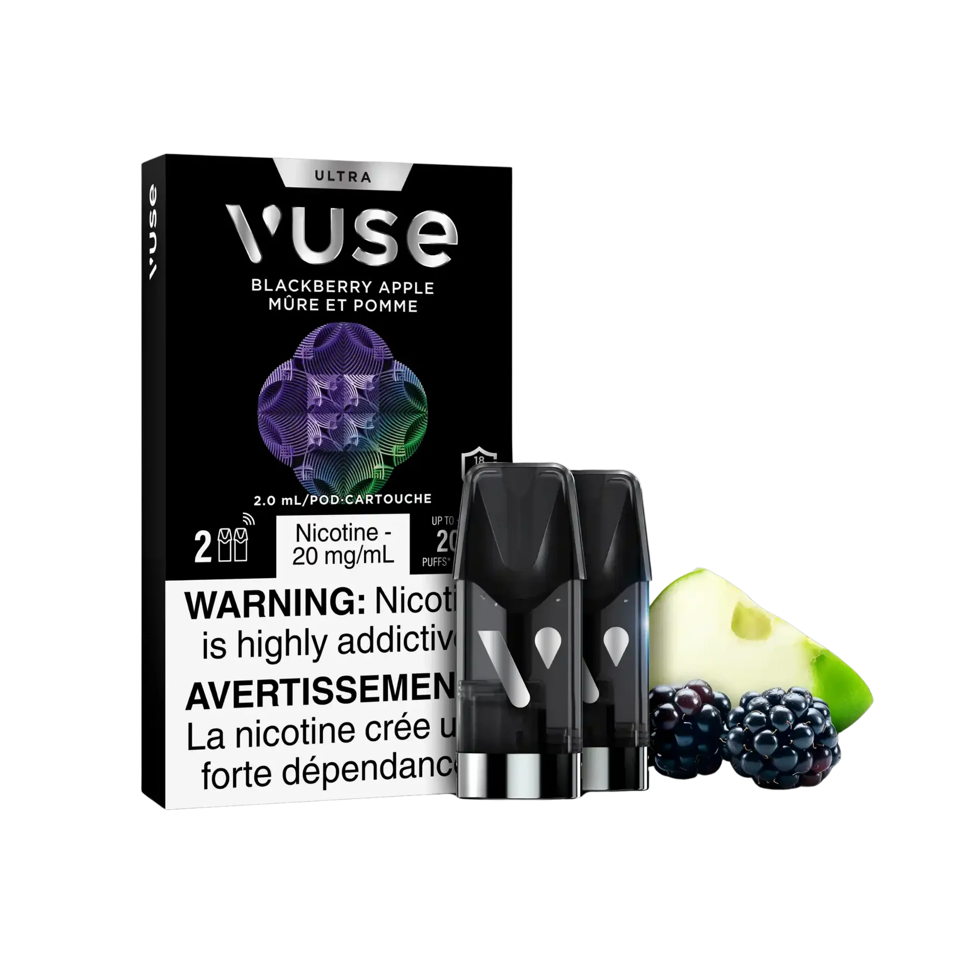 Blackberry Apple Vuse Ultra Pods by VUSE