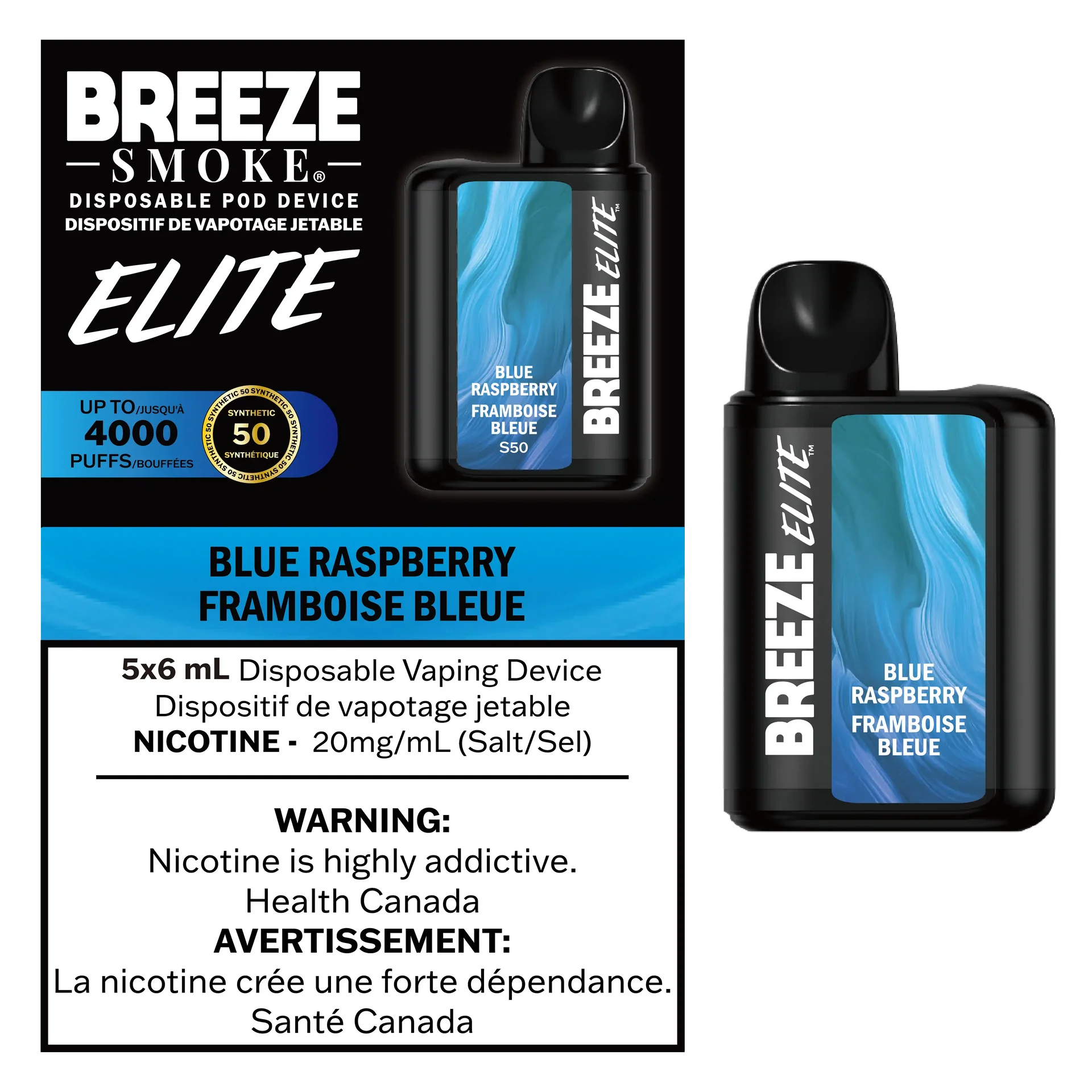 Breeze Elite 4K - Disposable Vape