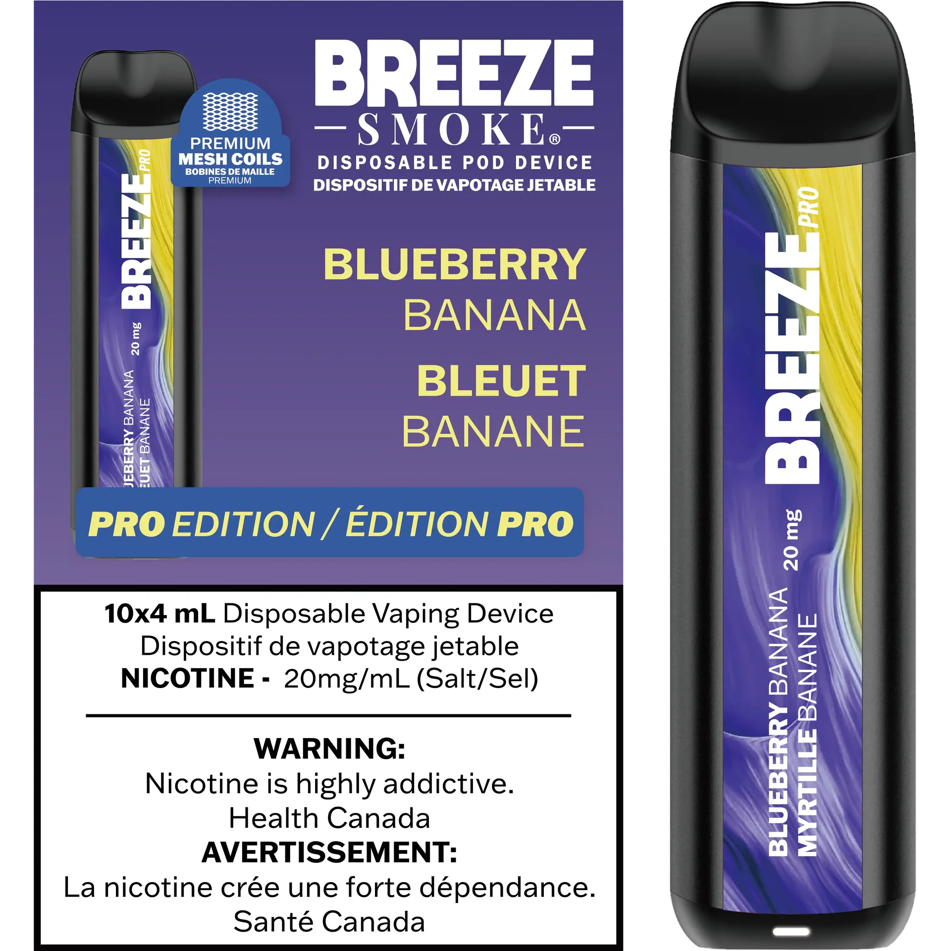 Breeze Pro 2K - Disposable Vape by BREEZE — view 7