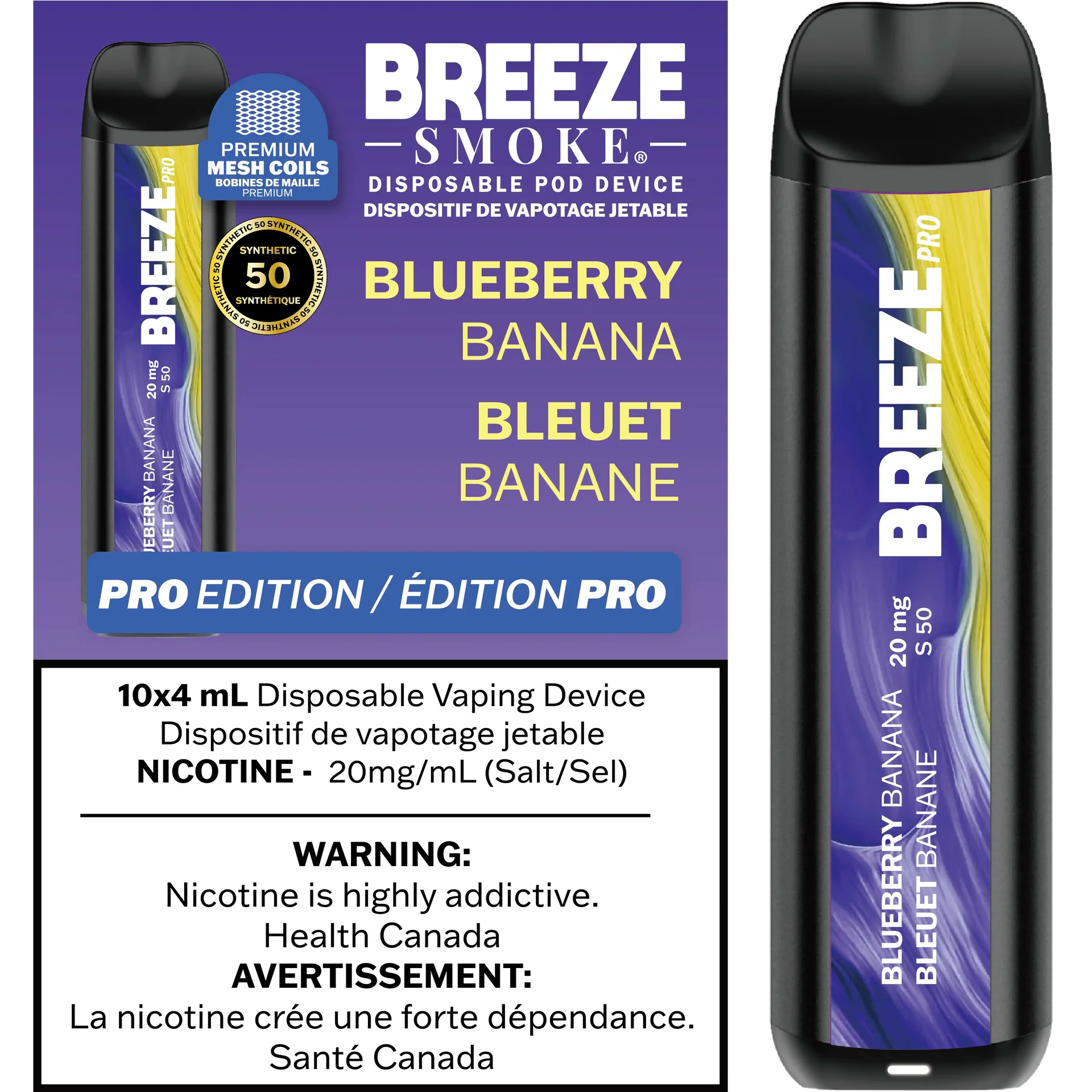 Breeze Pro 2K - Disposable Vape by BREEZE — view 8