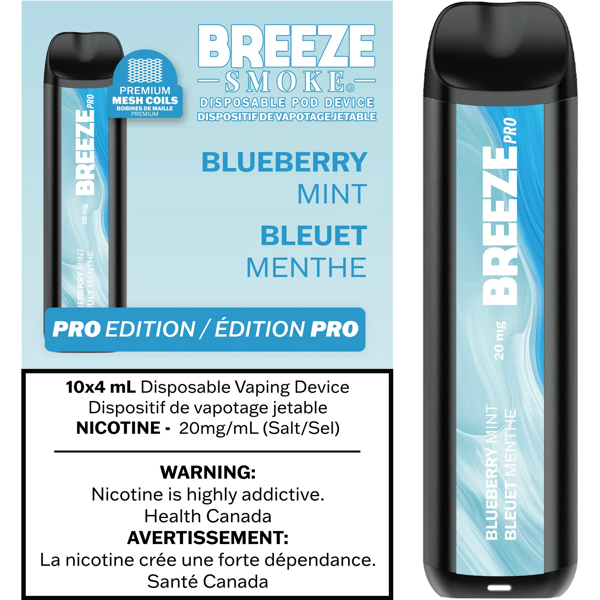 Breeze Pro 2K - Disposable Vape by BREEZE — view 10