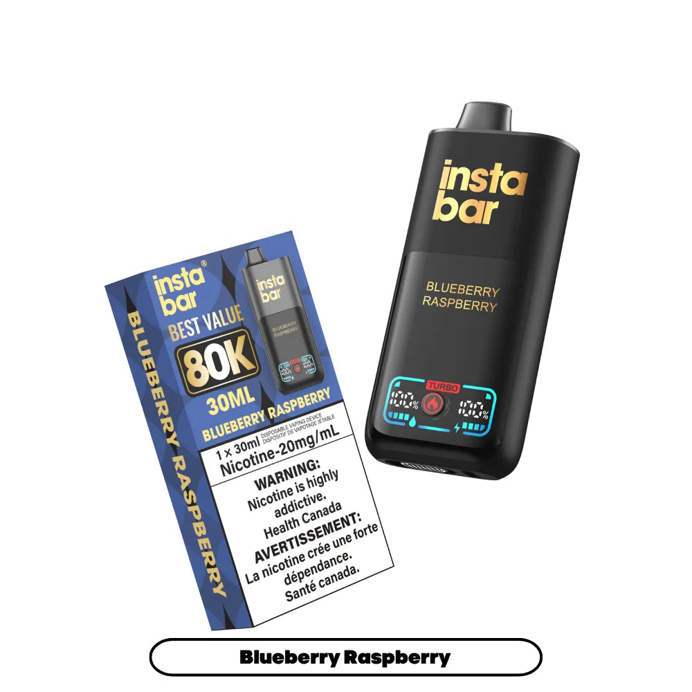 Blueberry Raspberry Insta Bar - Disposable 80K