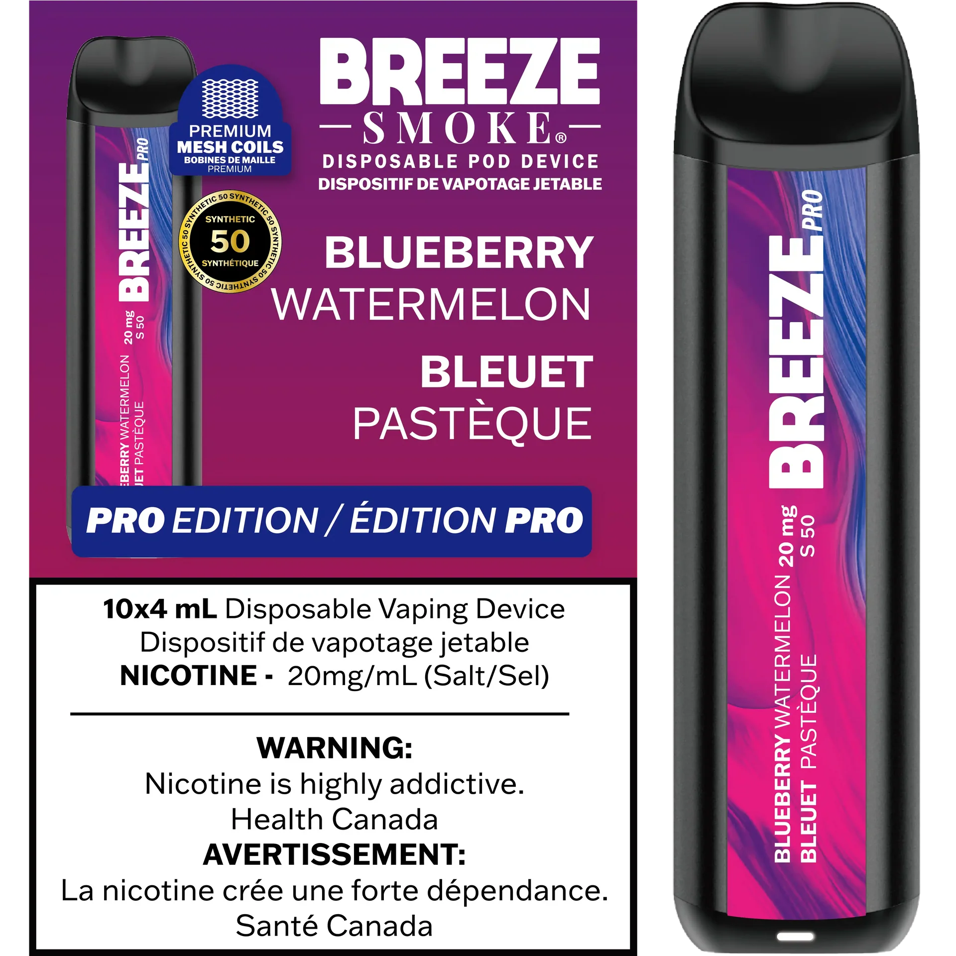 Breeze Pro 2K - Disposable Vape by BREEZE — view 17