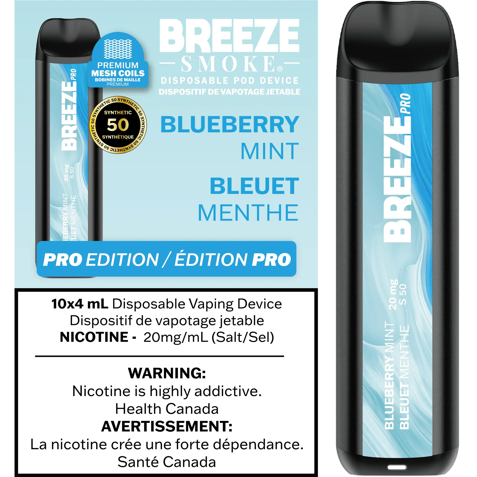 Breeze Pro 2K - Disposable Vape by BREEZE — view 11
