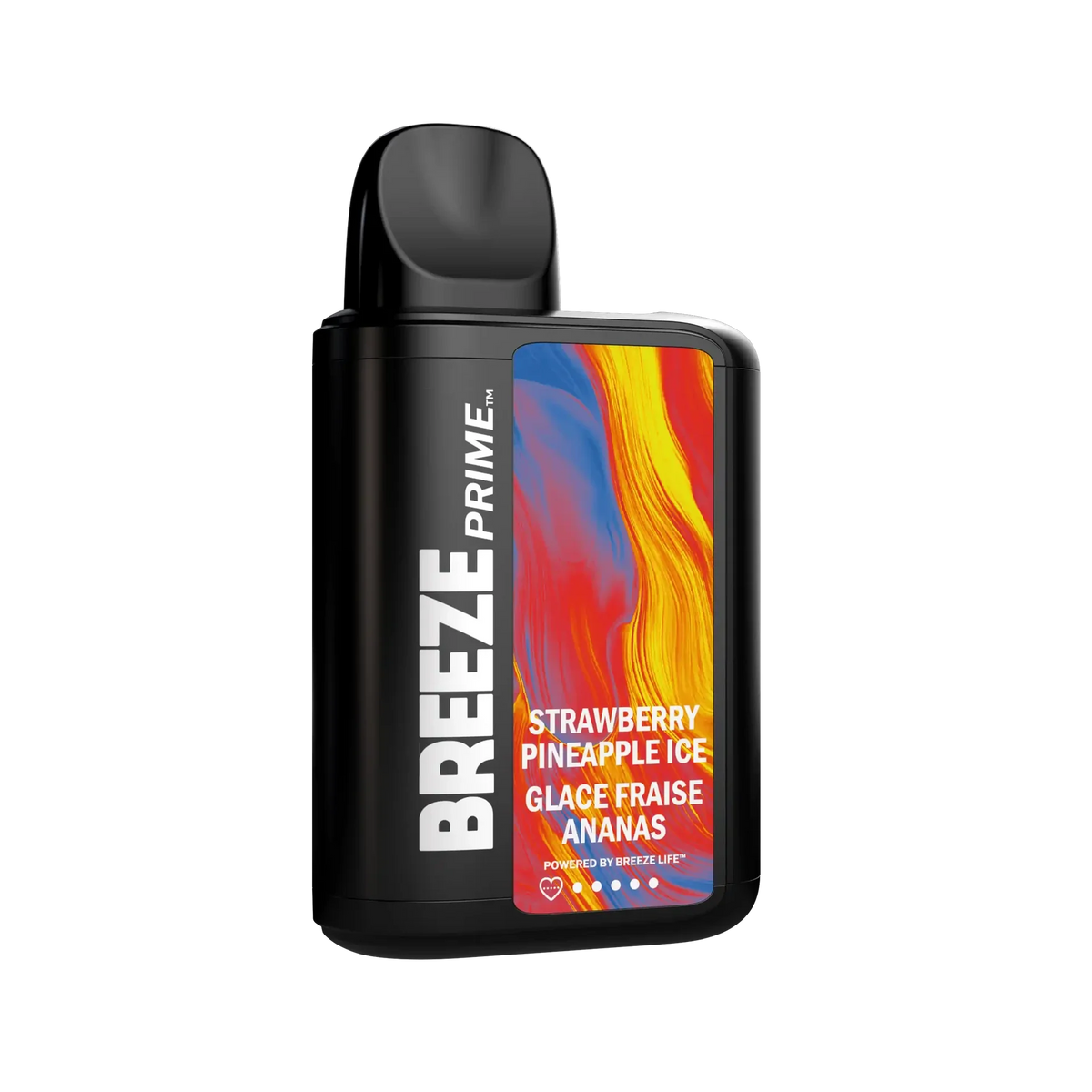 Strawberry Pineapple Ice Breeze Prime S50 - Disposable 6K - -45° Angle