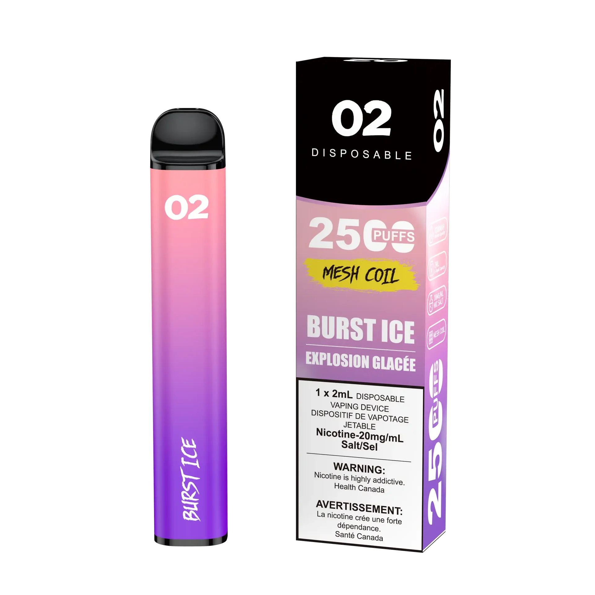 Burst Ice O2 - Disposable 2.5K by O2