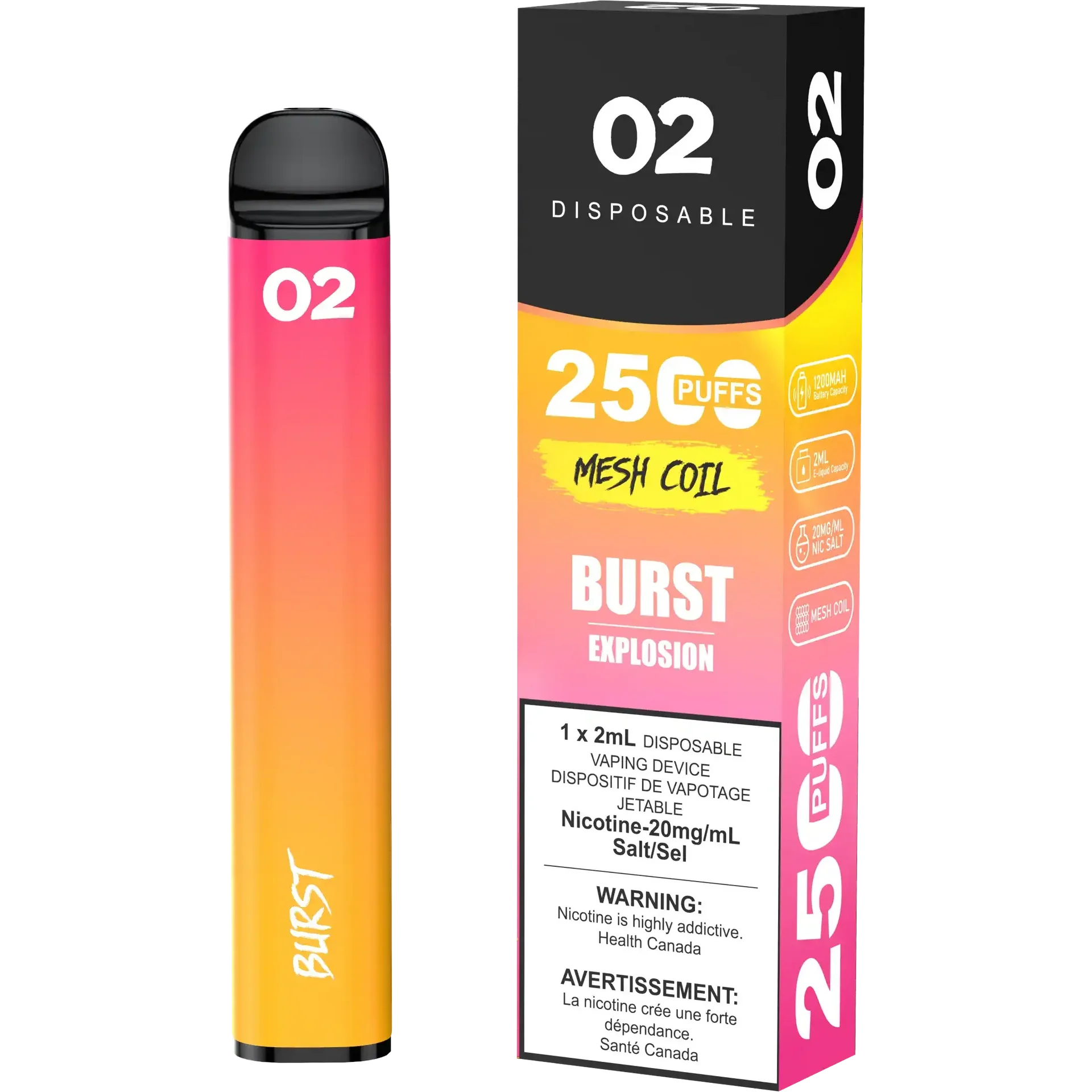Burst O2 - Disposable 2.5K by O2