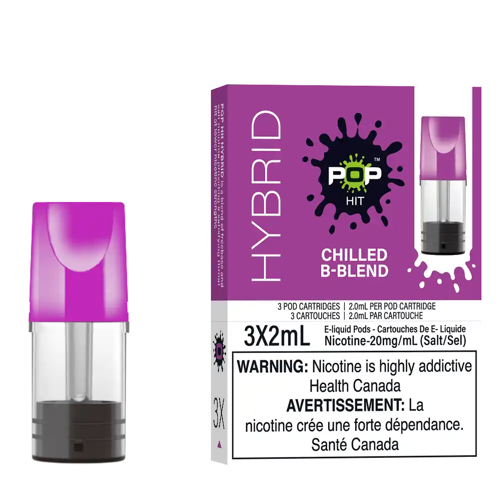 Chilled B-Blend (Chilled Luscious Bubblegum) Stlth Pods by Pop Hybrid