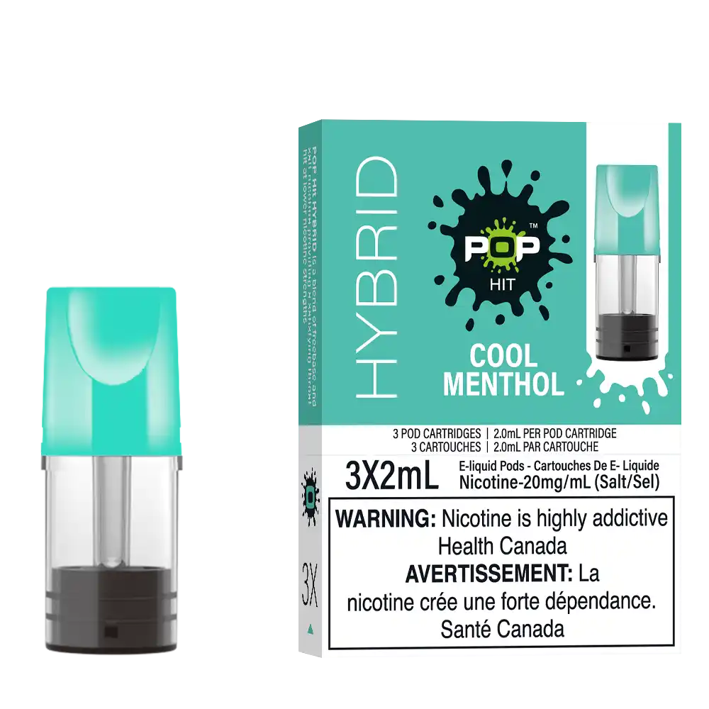 Cool Menthol Stlth Pods by Pop Hybrid