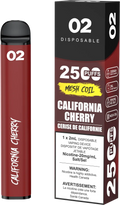 California Cherry O2 - Disposable 2.5K